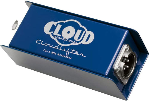 Cloud Microphones Cloudlifter CL-1 Mikrofon-Vorverstärker. Schwarz, kompakt. Phantomgespeister Inline-Vorverstärker für passive Mikrofone, +25dB Gain.
