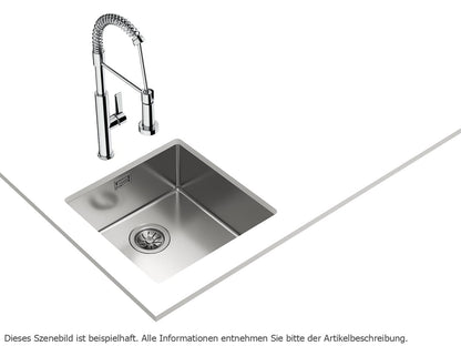 TEKA BE LINEA RS15 Unterbauspüle - Becken 40x40 cm
