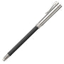 Graf von Faber-Castell Perfekter Bleistift 118568 Platiniert Schwarz. Schwarzer Bleistift mit platinierter Kappe, integriertem Spitzer und Radierer zum Schreiben.