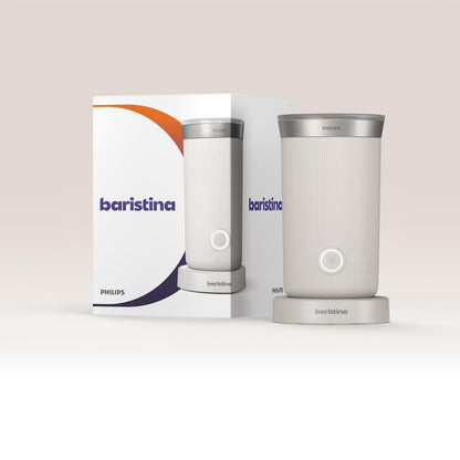 Philips Baristina Elektrischer Milchaufschäumer - Naturweiss BAR311/00