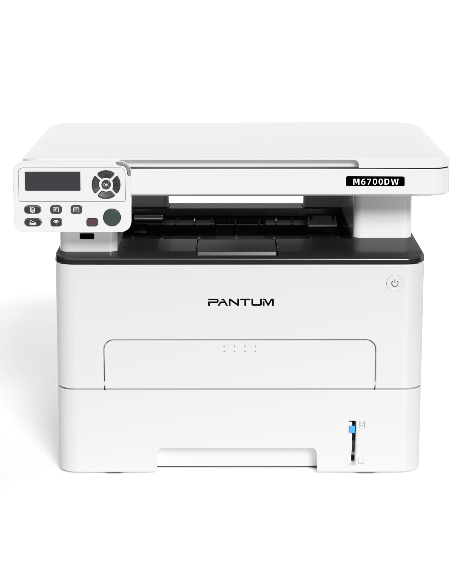 PANTUM M6700DW Laser Multifunktionsdrucker s/w WLAN. Kompakter, schwarzer Monochrom-Laserdrucker mit Duplex für Druck, Scan, Kopie.
