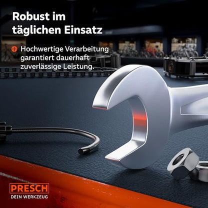 PRESCH Ratschenschlüssel Set 12tlg. umschaltbar 6-19mm