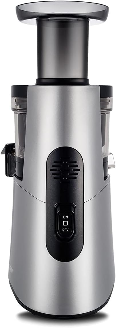 HUROM H-AA Slow Juicer Kaltpressentsafter – Dunkelsilber