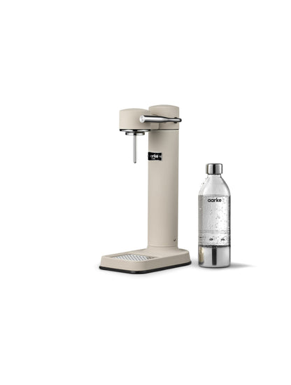 Aarke Carbonator 3 Wassersprudler Edelstahl – Sand Finish