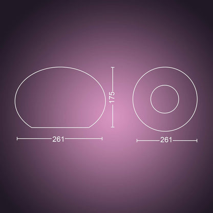 Philips Hue Flourish Tischleuchte – White & Color Ambiance