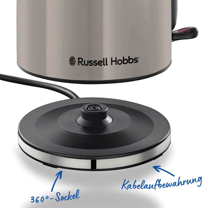 Russell Hobbs Wasserkocher Colours Plus Mocha 1,7 l 2400 W