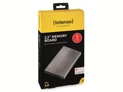 Intenso 6028660 Memory Board externe Festplatte 1TB - Anthrazit
