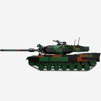 BlueBrixx Pro 106908 Kampfpanzer Leopard 2 A6 - Klemmbausteine