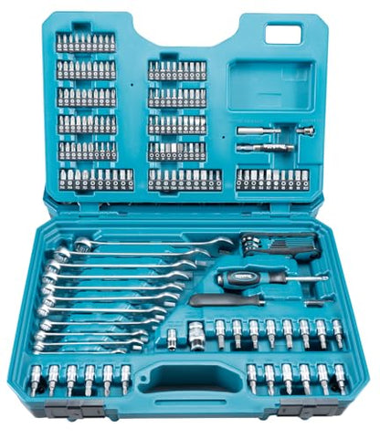 Makita E-10883 Umfangreiches Werkzeug-Set - 221 Teile