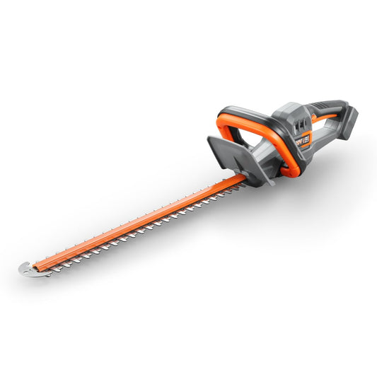FUXTEC Heckenschere 20V FX-E1HS20 – 52 cm ohne Akku, grün-schwarz, zum Heckenschneiden und Trimmen von Sträuchern.