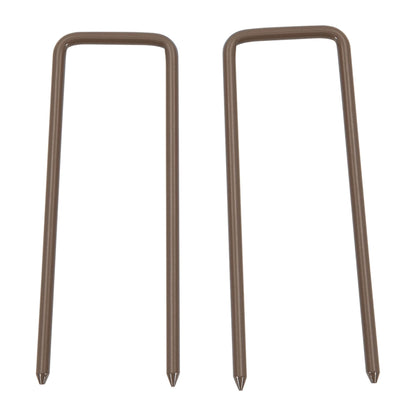 Outsunny Scherengitter ausziehbar – Absperrgitter Alu Braun