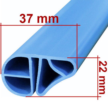 SAXONICA Pool Handlauf Set Basic für Rundpool Ø 350–360 cm, blau
