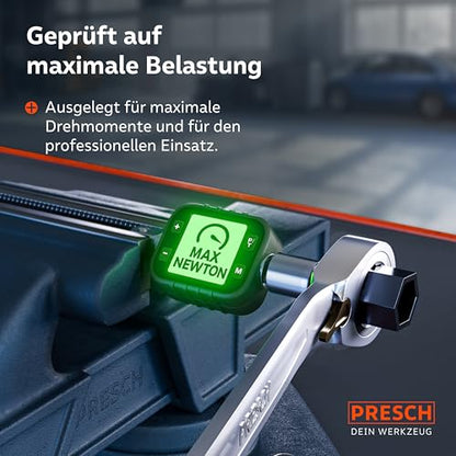 PRESCH Ratschenschlüssel Set 12tlg. umschaltbar 6-19mm