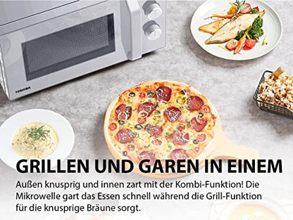 Toshiba MW2-MG20PF(SL) Mikrowellenherd Grill & Kombi – Silber