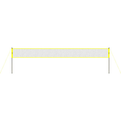 VEVOR Volleyballnetz Set, höhenverstellbar, mit Ball & Tragetasche