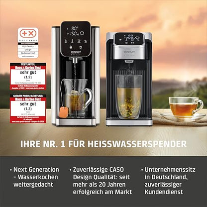 CASO HW 1660 Turbo Heisswasserspender – 4L Wassertank