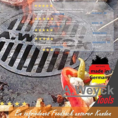 A. Weyck Tools Feuertonne mit Lueftungsregulierung Edelstahl #14