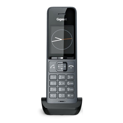 Gigaset COMFORT 520HX DECT-Mobilteil ohne Basis - titanium-schwarz. Drahtloses, ergonomisches Telefon zur Erweiterung einer DECT-Basisstation für die Festnetztelefonie.
