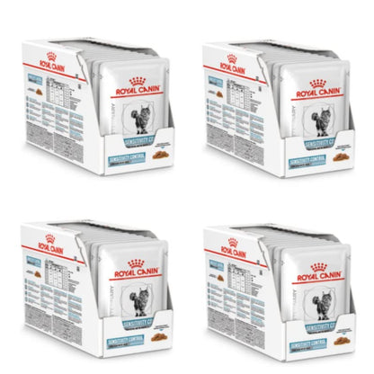 Royal Canin Veterinary Sensitivity Control Diätfutter Katze 4x12x85g