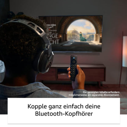 Amazon Alexa-Sprachfernbedienung Pro für Fire TV mit Remote Finder