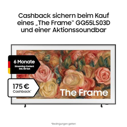 Samsung The Frame 55 Zoll QLED 4K Smart TV (GQ55LS03DAUXZG)