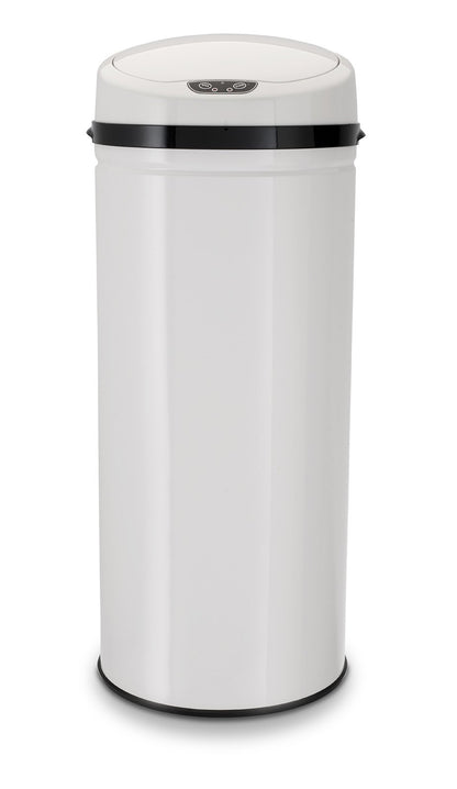 Echtwerk Touchless Sensor Abfalleimer 42L - INOX White