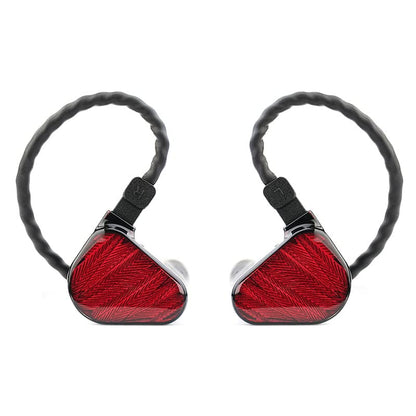 TRUTHEAR x Crinacle ZeroRed Dual Dynamic Treiber In-Ear Kopfhörer - Rot