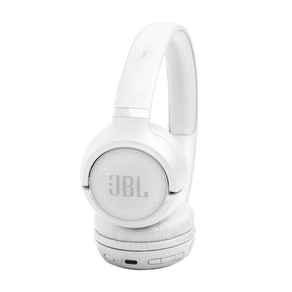 JBL Tune 530 BT On-Ear Bluetooth-Kopfhörer, faltbar, Weiss