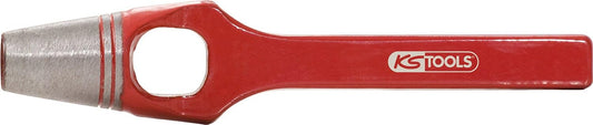 KS Tools 129.2120 Henkel-Locheisen für Stanzarbeiten - 120mm: Ein robustes Stahlwerkzeug zum präzisen Stanzen von Löchern.