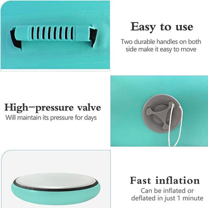 PPXIA Airspot Air Matte Track – Aufblasbare Gymnastikmatte 20 cm