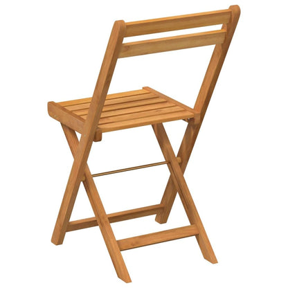 vidaXL Bistrostuhl Klappbar Massivholz Akazie – 8er Set