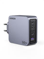 UGREEN Nexode Pro 160W GaN USB-C Ladegerät 4-Port Schnellladegerät, kompakt, mit drei USB-C- und einem USB-A-Anschluss