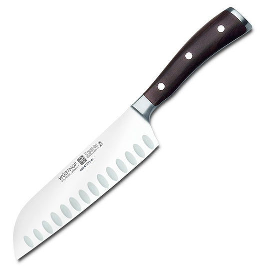 Wüsthof Santoku Messer Ikon 4976 - 17cm Kullenschliff