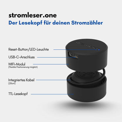 stromleser one WLAN IR Lesekopf zum Stromzähler Auslesen