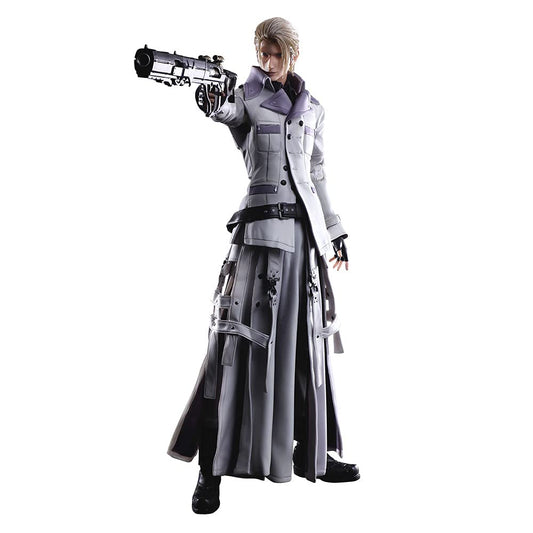 Square-Enix FFVII Remake Play Arts Kai Figur - Rufus 27 cm, detailliert bemalt zum Sammeln und Ausstellen des Spielcharakters.