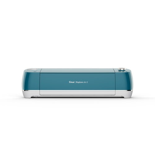 Cricut Explore Air 2 Smarte Bastelmaschine, Pfauenblau, limitiert – Schneidemaschine für Karton, Vinyl und Stoff