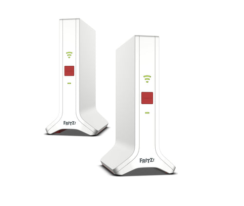 FRITZ! Mesh Set 4200 WLAN-Repeater 2er-Set, Triband Wi-Fi 6
