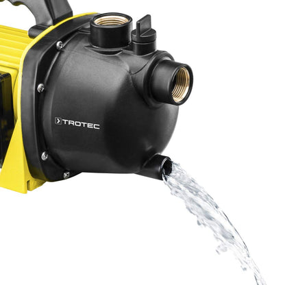 TROTEC TGP 1000 E Gartenpumpe – 3.300 l/h, 1.000 W, 42 m Förderhöhe