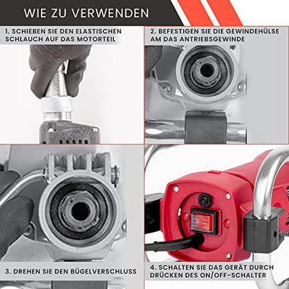 STREND PRO Betonrüttler elektrisch 2300 W – 4m Welle