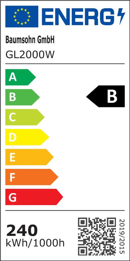 Baumsohn ProLine GL2000W Vollspektrum LED Grow Light