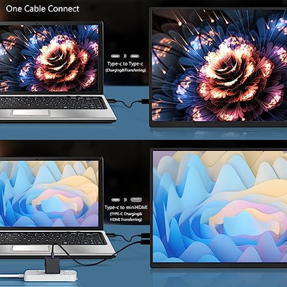 FlexiView 18.5 Zoll Mobiler Monitor 120Hz FHD – Ultra Slim