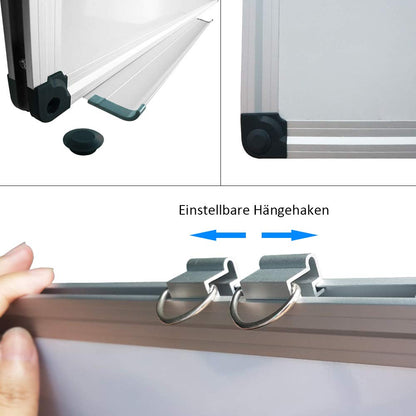 XIWODE Whiteboard Magnettafel Pinnwand 120x90cm