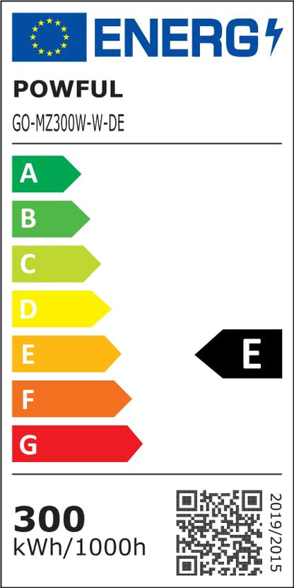 POWFUL LED Flutlicht 300W Aussenstrahler - 6500K, IP67