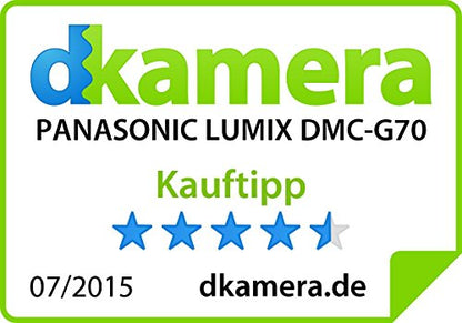 Panasonic DMC-G70K Lumix Systemkamera - 14-42mm Kit schwarz