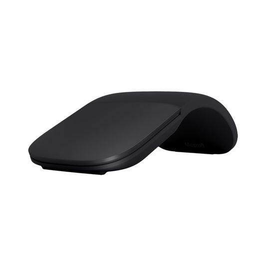 Microsoft Surface Arc Maus – kabellos, faltbar & ergonomisch. Schwarze, faltbare Bogenform-Maus zur präzisen kabellosen Navigation am PC.
