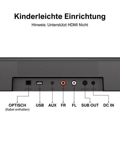 ULTIMEA Aura A40 Soundbar 7.1ch Surround System Heimkino