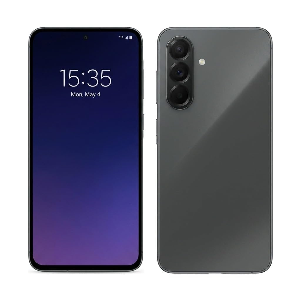 Samsung Galaxy A56 5G Smartphone 128 GB 8 GB RAM Graphite mit 50-MP-Kamera und 6,7-Zoll-Display