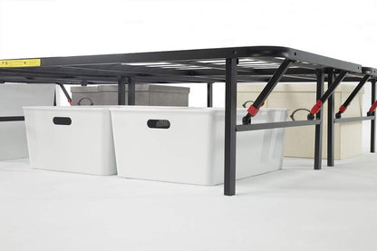 Amazon Basics Plattform-Bettgestell klappbar, Schwarz, 140 x 200 cm