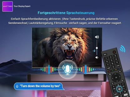 Antteq V43 Smart TV 43 Zoll FHD Vidaa OS Triple Tuner