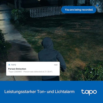 Tapo C560WS 4K 360° WLAN Überwachungskamera Aussen